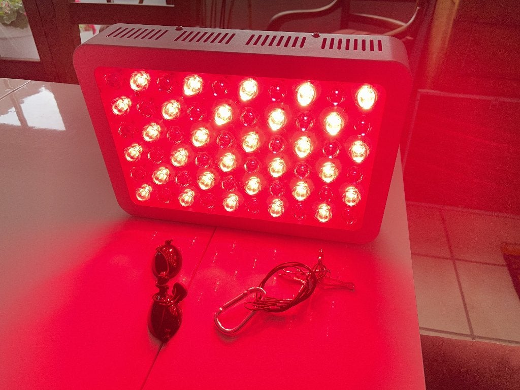 Lampe de thérapie infrarouge avec lunettes et support mural, Electroménager, Enlèvement ou Envoi, Neuf, Autres types