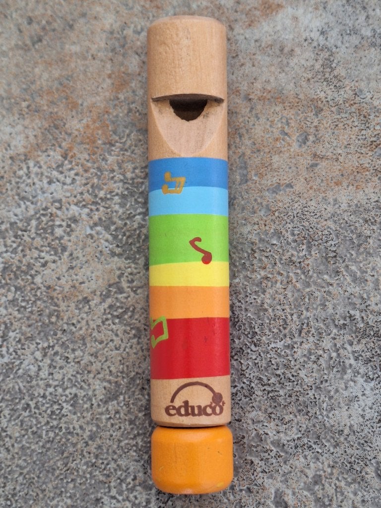 Houten baby-fluitje, Kinderen en Baby's, Ophalen of Verzenden, Gebruikt, Overige typen