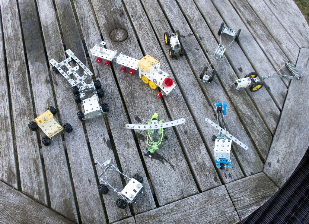 Meccano toestelletjes, Collections, Enlèvement ou Envoi, Utilisé