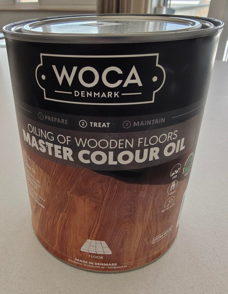 Woca Master Colour Oil - Extra wit (118), Ophalen, Zo goed als nieuw