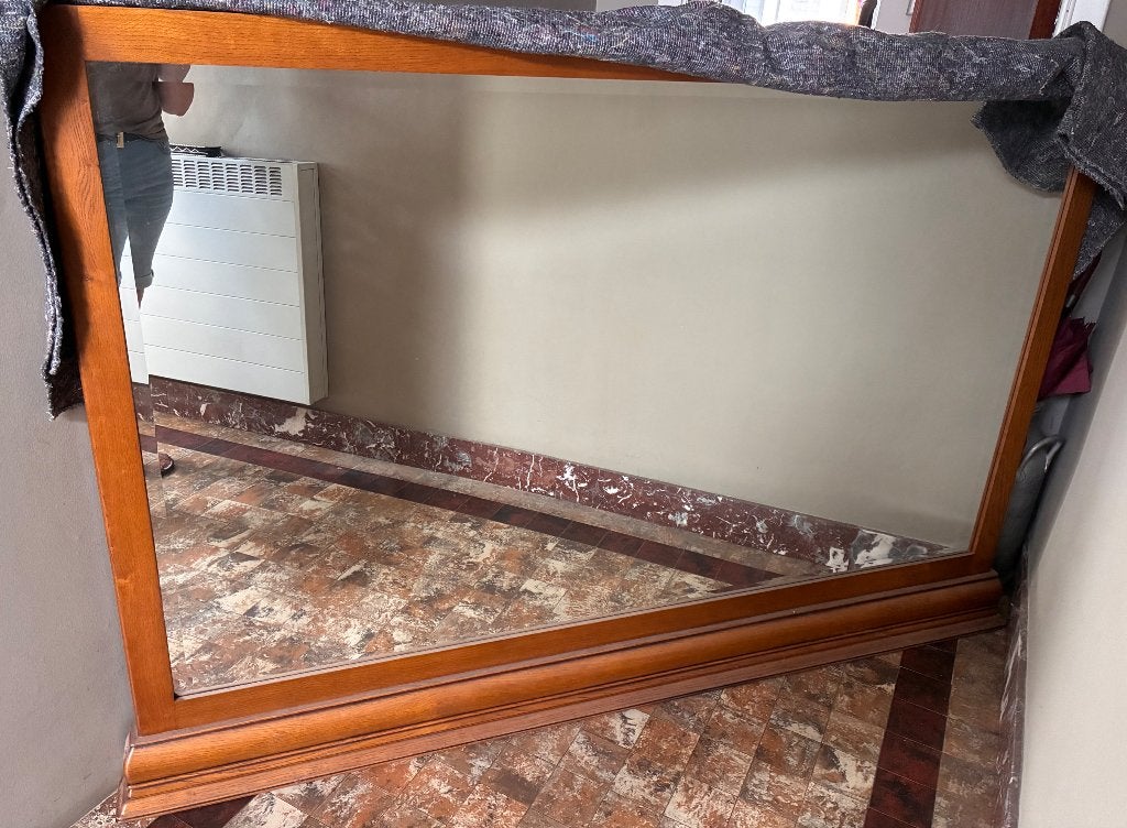 Grand miroir, 125 cm ou plus, Enlèvement, Utilisé, 100 à 150 cm