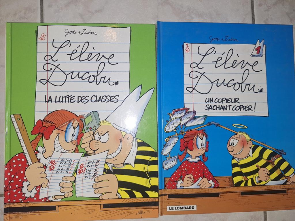 Lot de 2 bd Ducobu 1,4 pour 6€, Plusieurs BD, Enlèvement, Utilisé