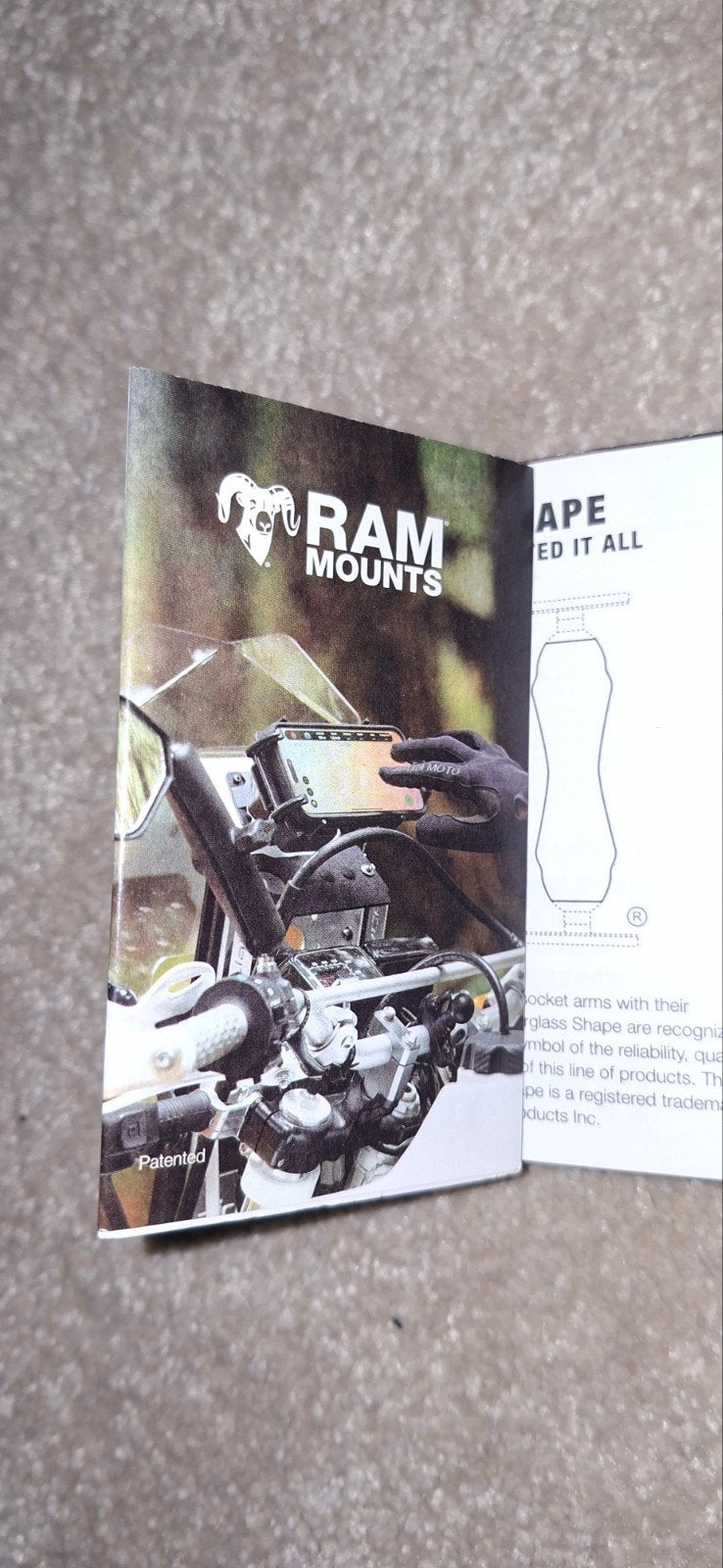 Ram Mounts gsm houder nieuw, Motoren, Accessoires | Navigatiesystemen, Ophalen