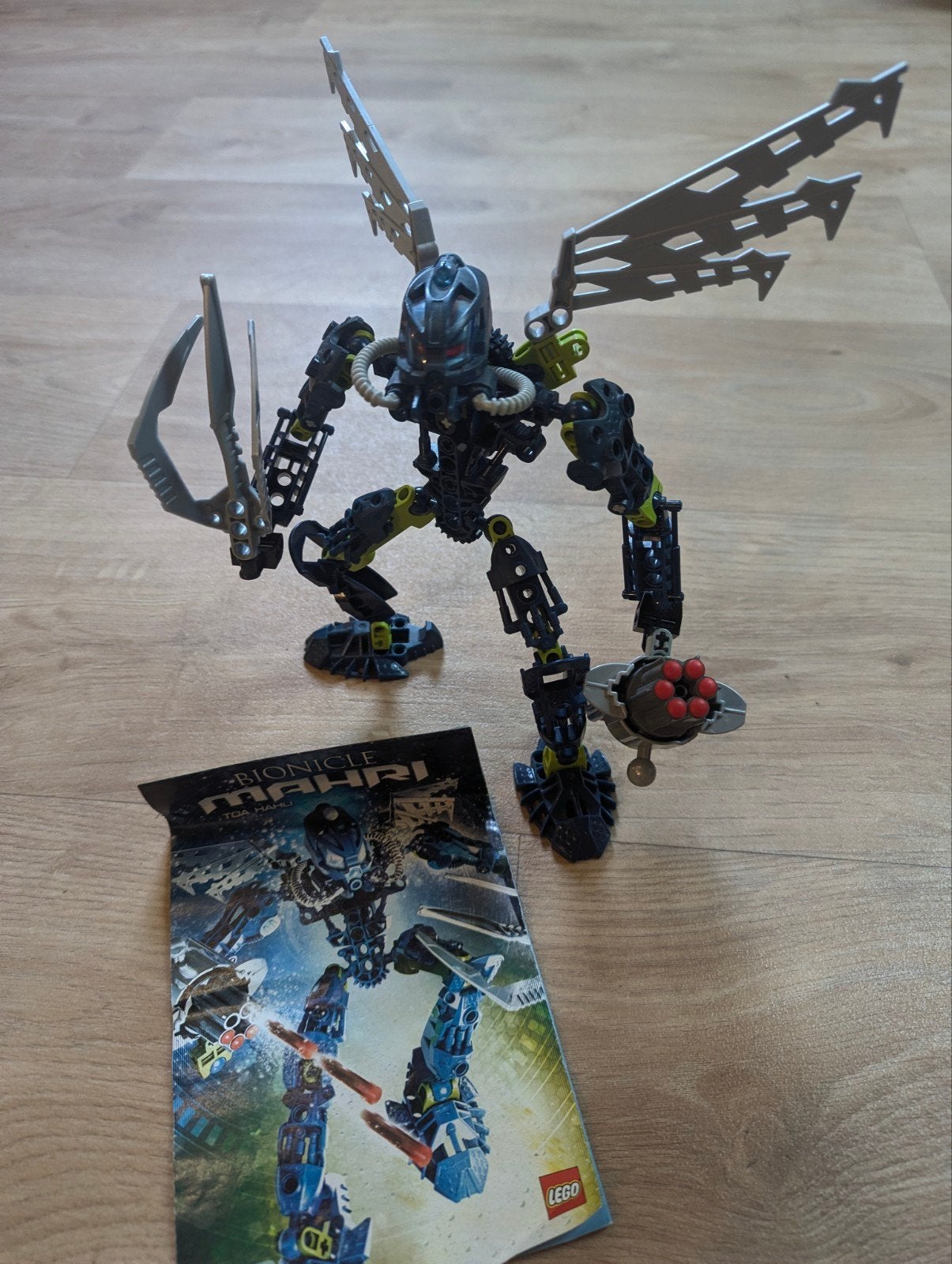 BIONICLE: Toa Hahli Mahri, Gebruikt, Bionicle, Lego, Inclusief instructies