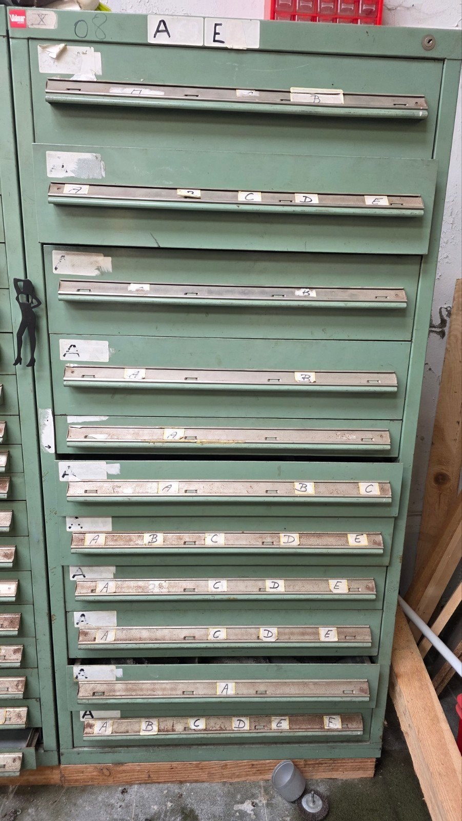 Vidmar/Stanley professionele ladekasten — set van, Doe-het-zelf en Bouw, Gereedschapskisten, Gebruikt, Ophalen