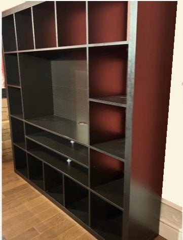 Meuble TV- Bibliothèque Ikea Kallax / Expedit, Autres essences de bois, 25 à 50 cm, Enlèvement ou Envoi, Contemporain Modern