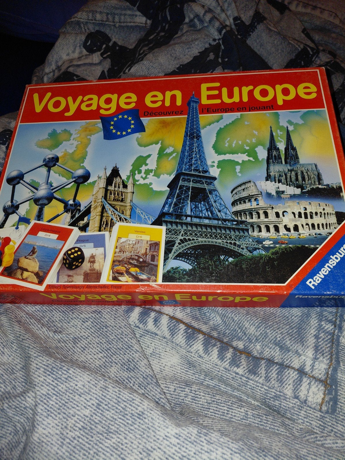 jeu voyage en europe, Enlèvement ou Envoi
