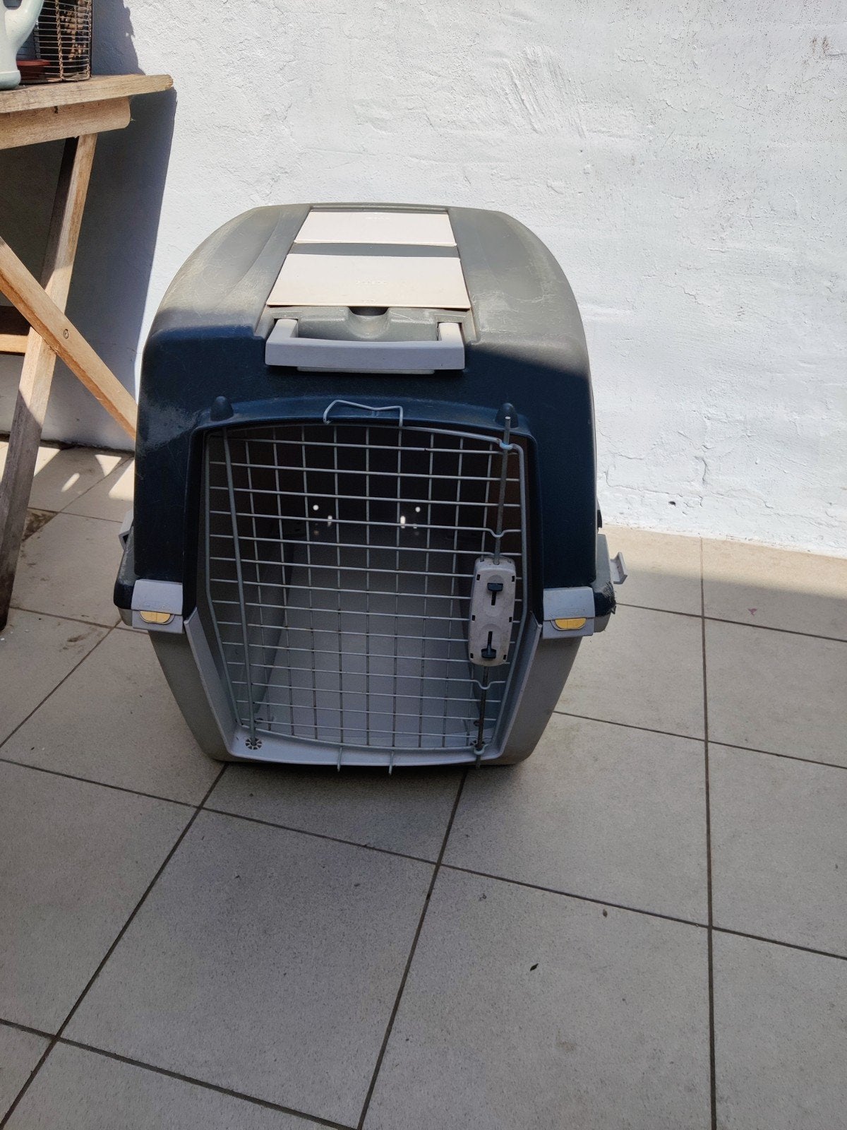 honden bench, Dieren en Toebehoren, Ophalen, Zo goed als nieuw