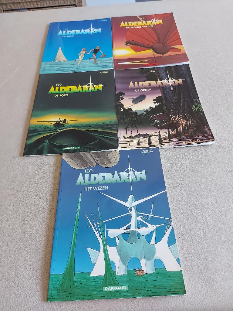 Aldebaran 1 - 5, Livres, BD, Série complète ou Série, Enlèvement ou Envoi, Utilisé, Leo.