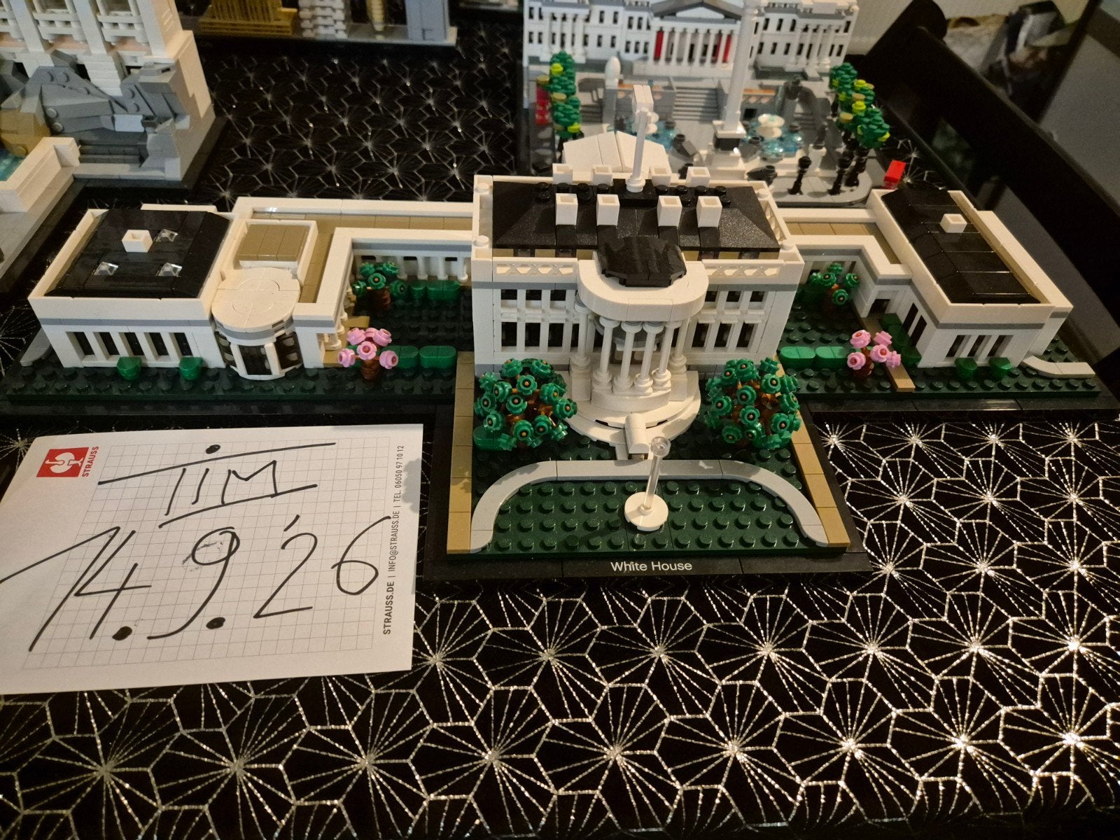 Lego architecture, white house, wall of china, ..., Kinderen en Baby's, Ophalen, Inclusief instructies, Lego, Architecture
