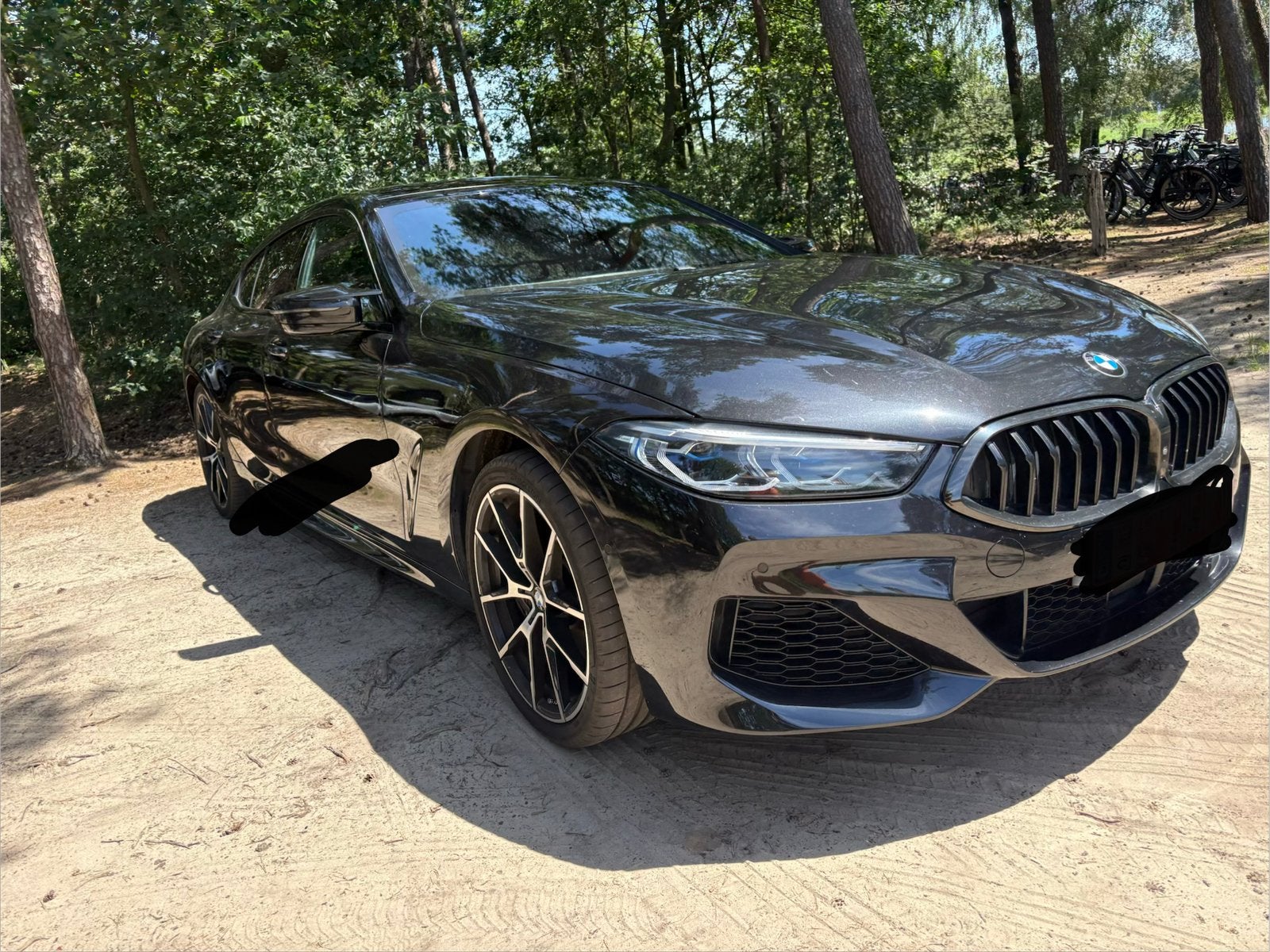 840i grandcoupe. Carboncore,shadow line,80.000km, full opt, Automaat, 4 deurs, Achterwielaandrijving, Zwart