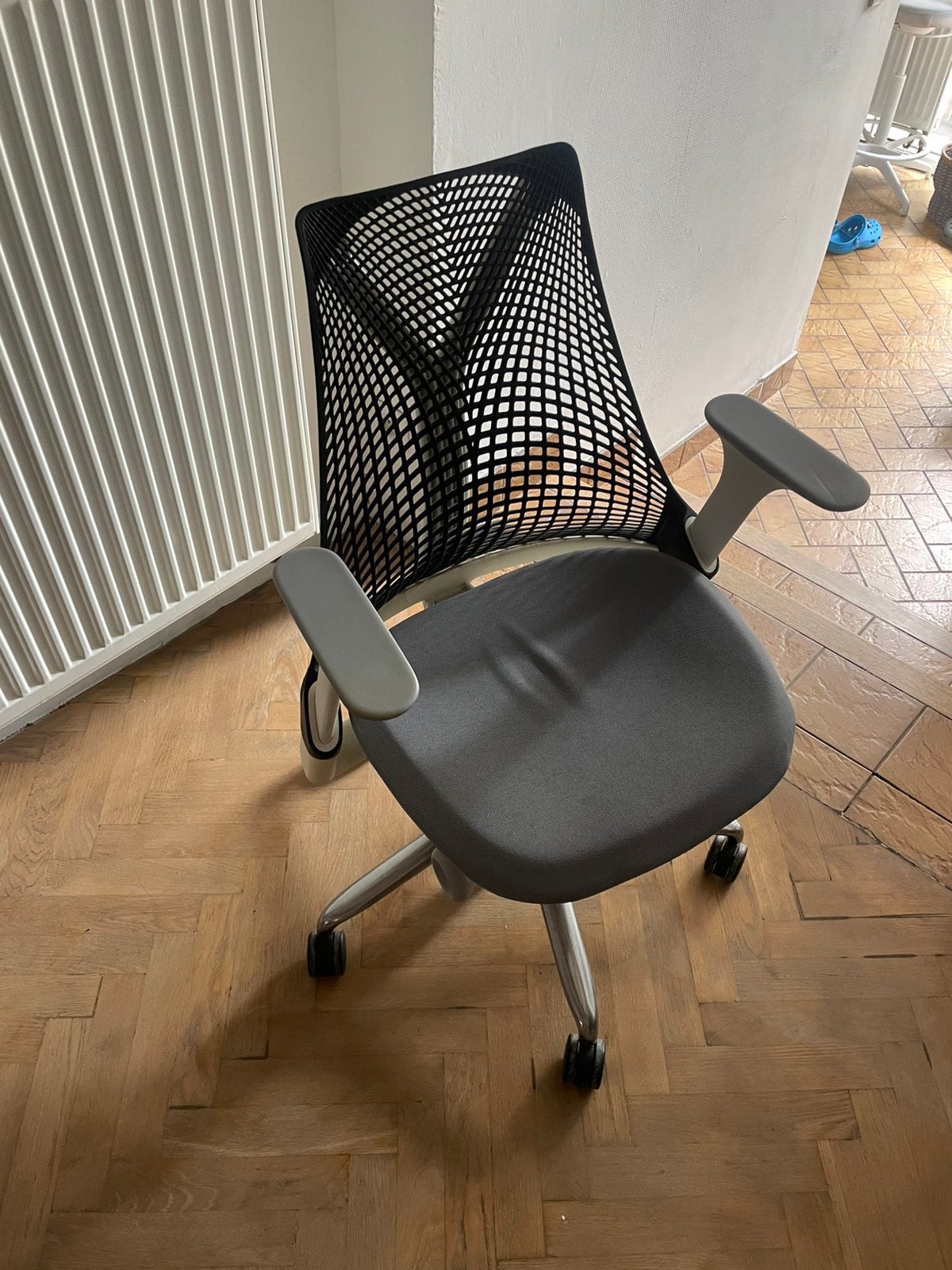 Chaise de bureau Herman Miller, Ophalen, Gebruikt, Grijs, Bureaustoel