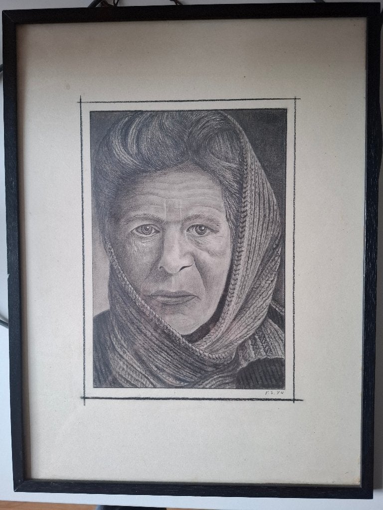 Onduidelijke Initialen, Antiek en Kunst, Ophalen of Verzenden, Overige typen, Overige technieken