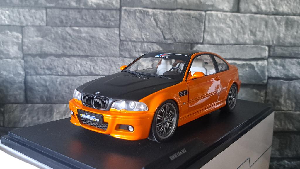 BMW M3 E46 1/18éme solido, Hobby en Vrije tijd, Solido, Auto, Solido, Nieuw