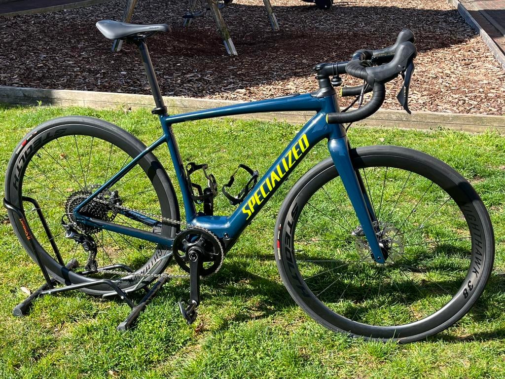 SPECIALIZED TURBO CREO SL E5 COMP ELECTRISCH race/gravel L, Fietsen en Brommers, Ophalen, Zo goed als nieuw