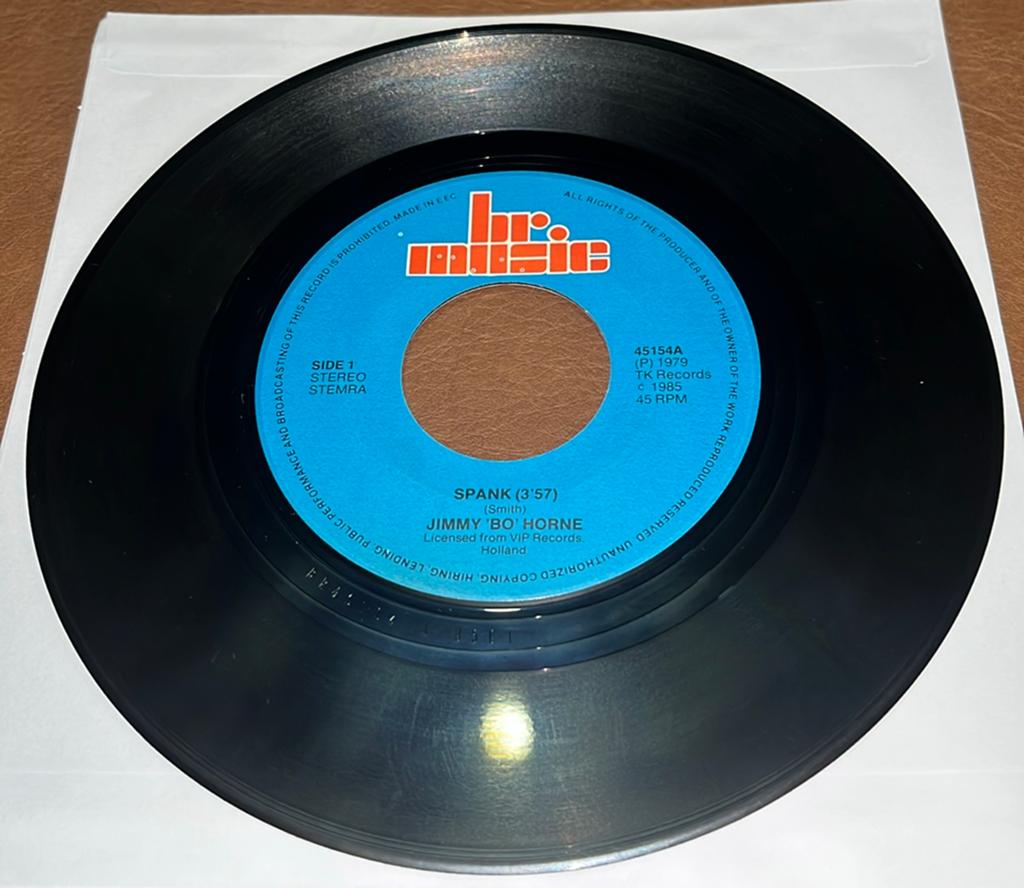 Jimmy 'Bo' Horne ‎– Spank / Dance Across The Floor - 7” viny, Enlèvement ou Envoi, Utilisé, Dance