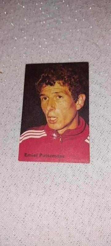 Prentje/Chromo : Emiel Puttemans / Victoria / Atletiek, Verzamelen, Ophalen of Verzenden, Gebruikt, Poster, Plaatje of Sticker