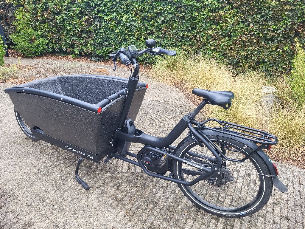 Urban Arrow Family (2021) – 500Wh batterij - 6000km, Fietsen en Brommers, 3 kinderen, Zo goed als nieuw, Elektrisch, Schijfrem