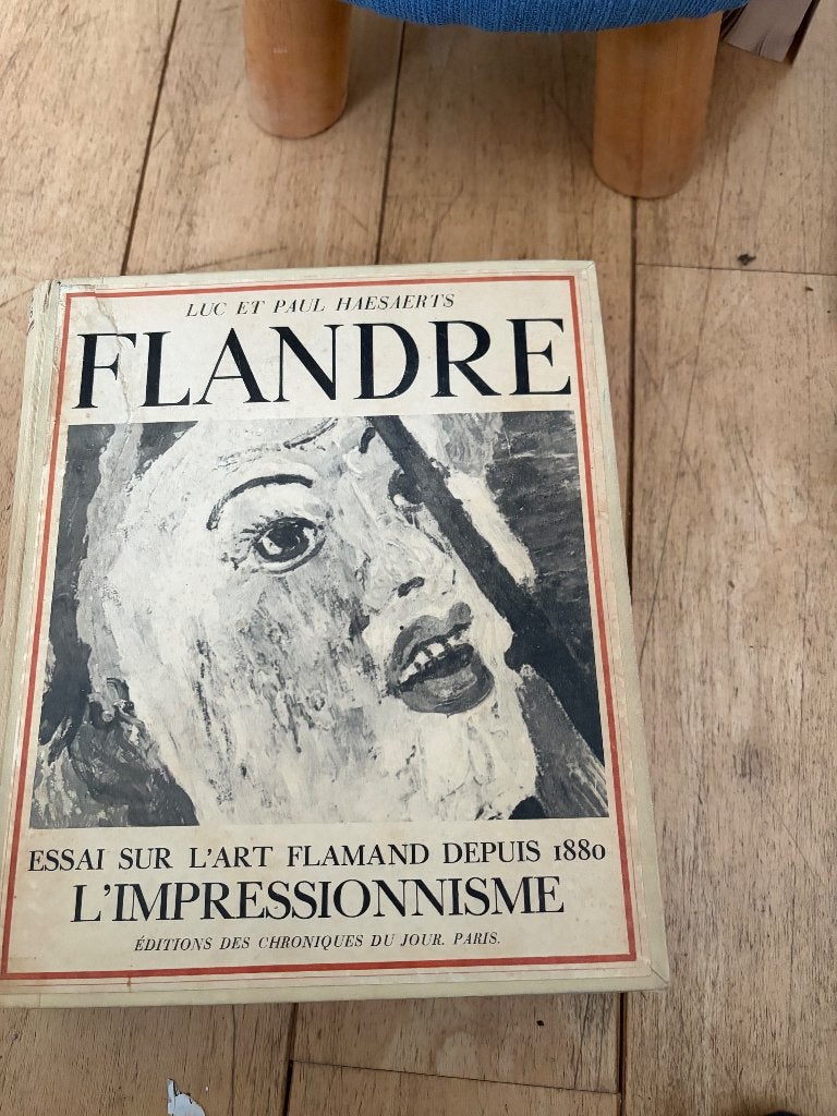 flandre, Antiek en Kunst, Kunst | Schilderijen | Modern, Ophalen of Verzenden