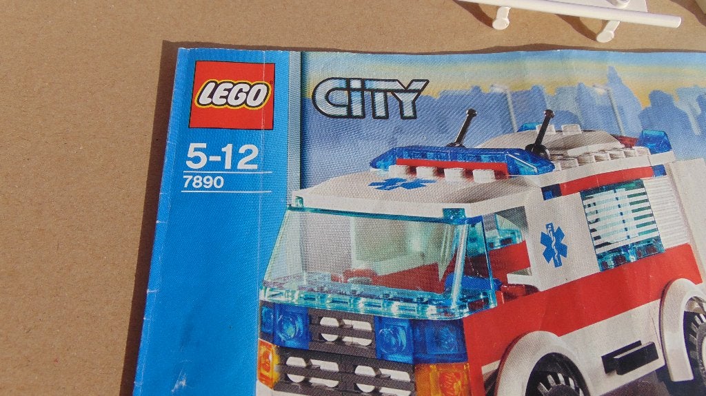 lego 7890 City: Hospital: Ambulance, Lego, Ophalen of Verzenden, Compleet, Complete set