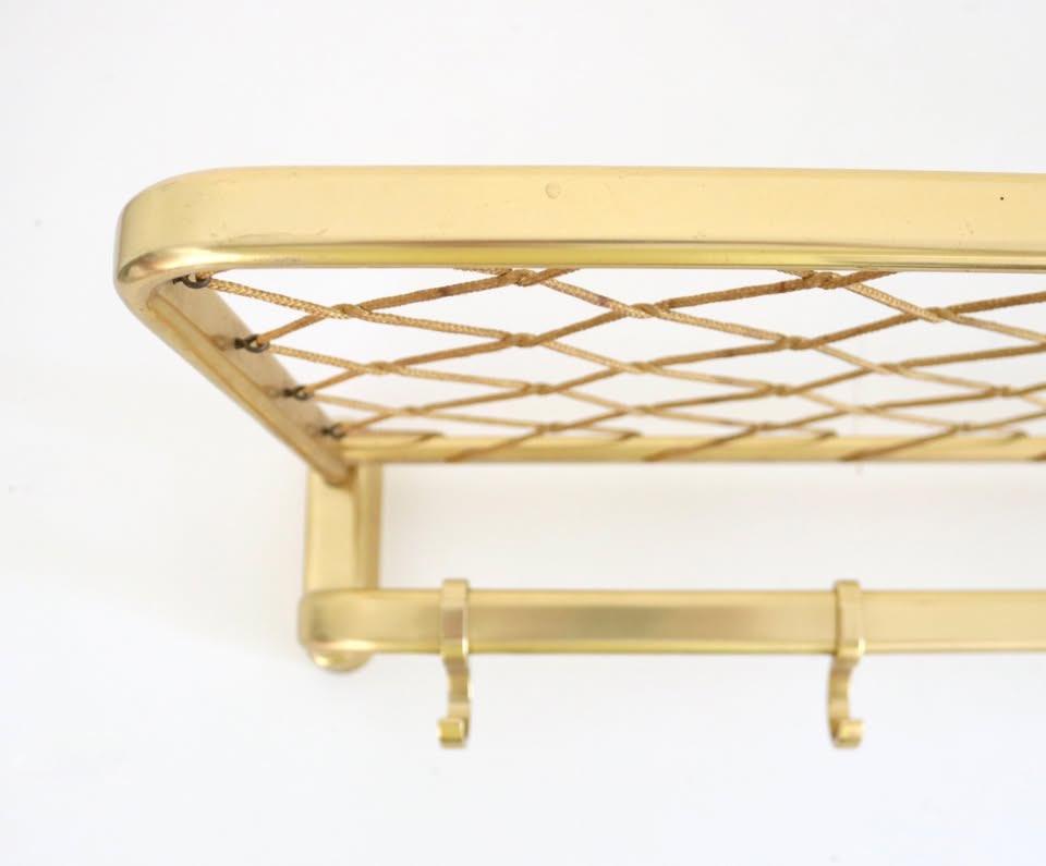 Vintage 1960's design trein kapstok en bagagerek, Huis en Inrichting, Woonaccessoires | Kapstokken, Ophalen of Verzenden, Metaal