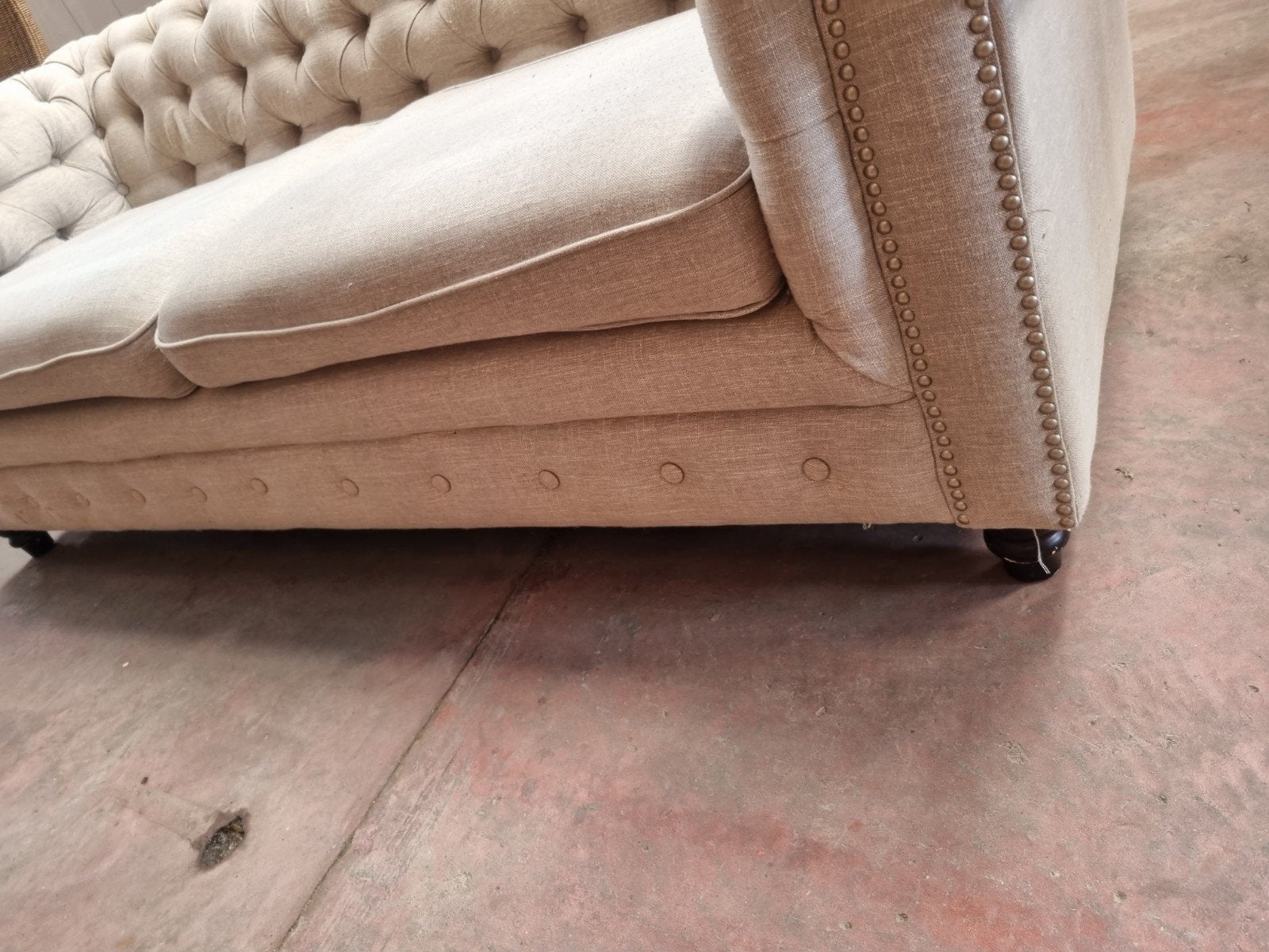 2x landelijke zetels, Huis en Inrichting, Gebruikt, 125 cm of meer, ., 125 cm of meer