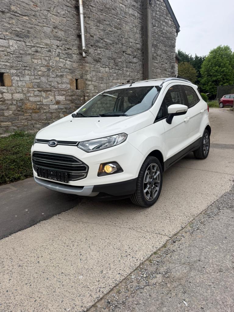 Ford ecosport 2015 CT CARPASS 1 propriétaire, Autos, Euro 5, Achat, Noir, 5 portes