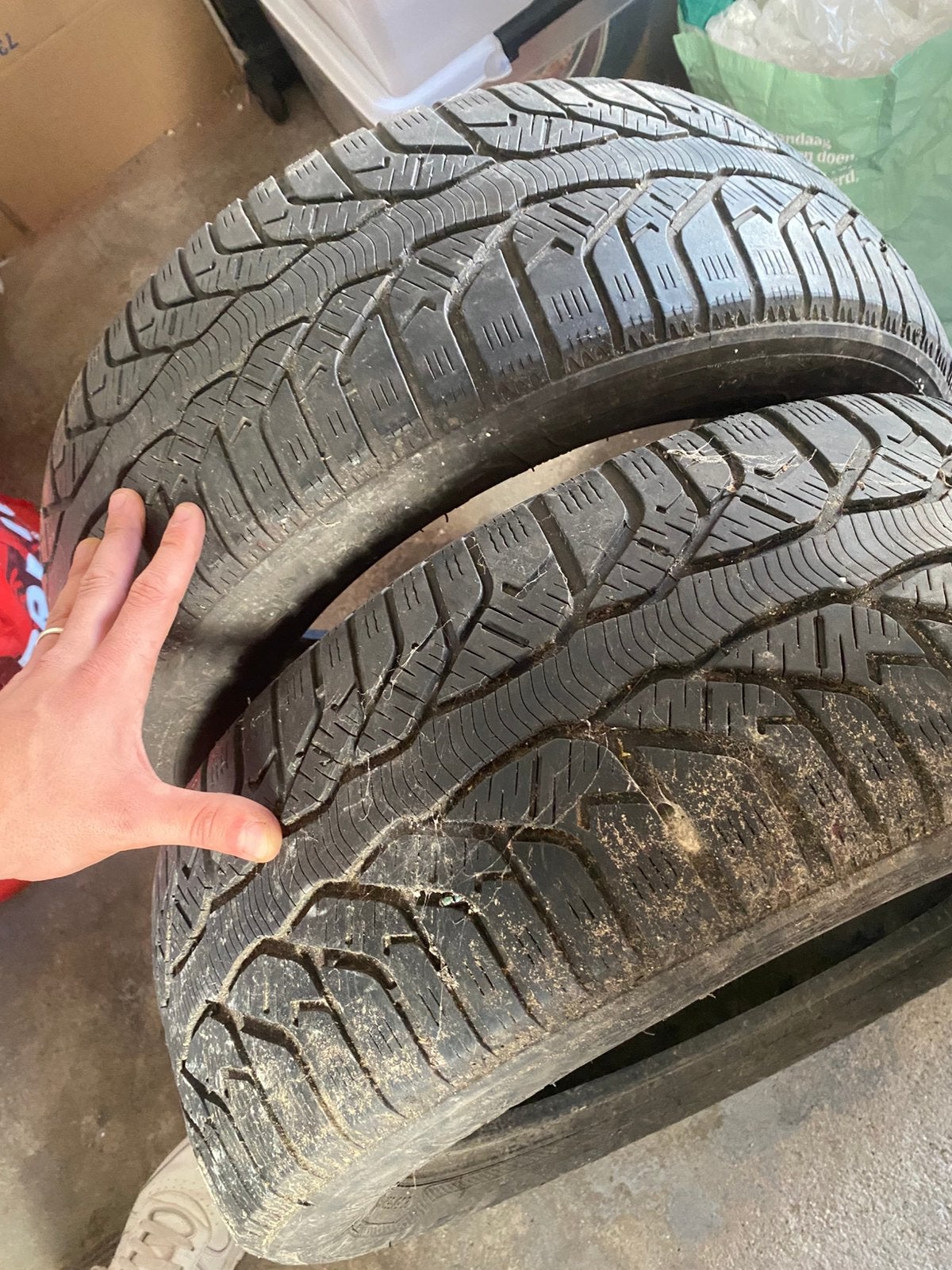 Pneu 4 saison 205/55 R16, Auto diversen, Autosport-onderdelen, Ophalen of Verzenden, Zo goed als nieuw