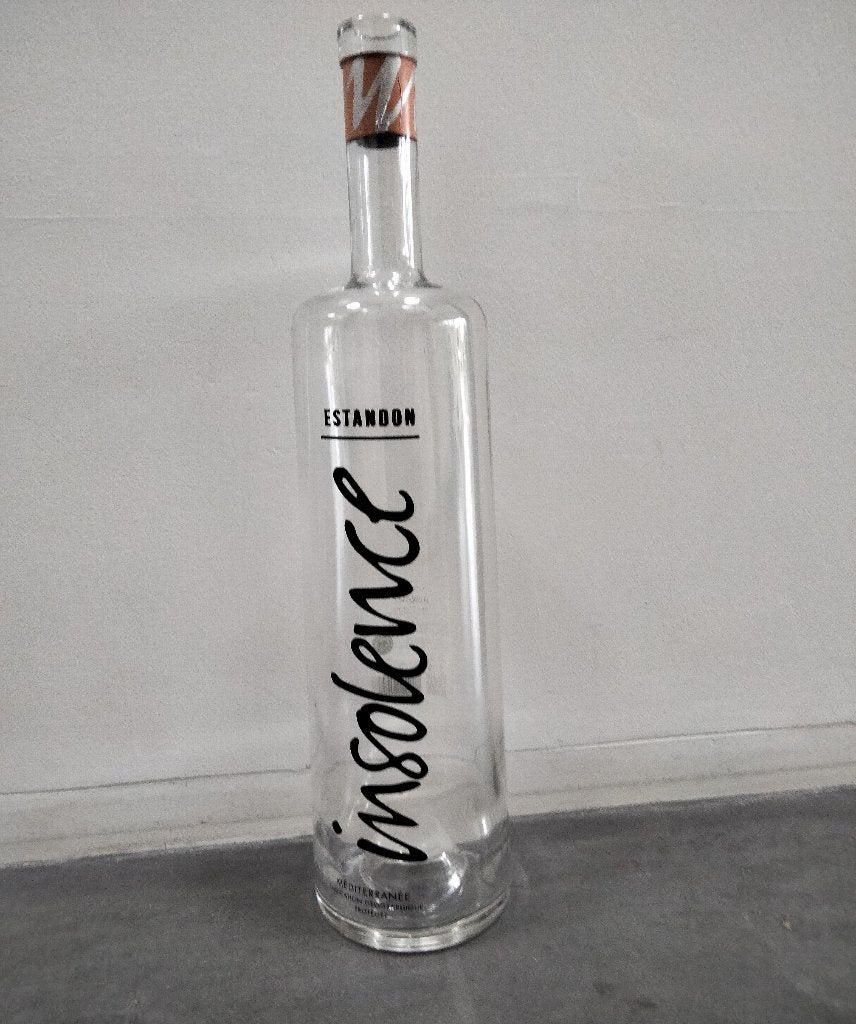 ESTANDON Insolence 3 liter lege wijnfles, Ophalen, Gebruikt, Roséwijn