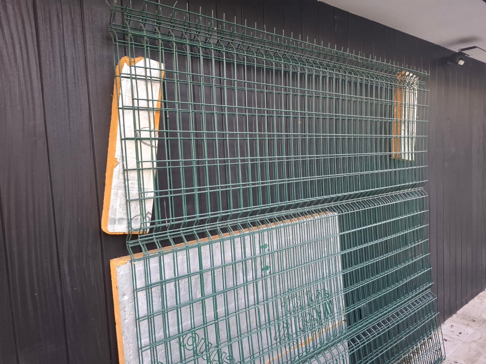 Groene draadpanelen, Tuin en Terras, Ophalen, Zo goed als nieuw