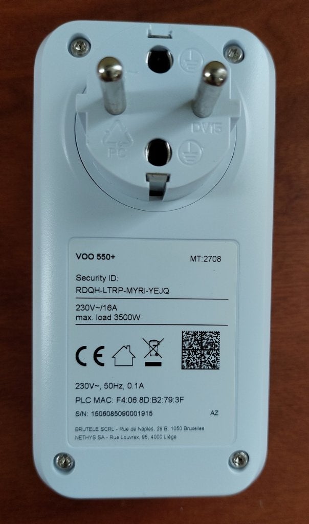 3 boîtiers CPL VOO 550+, Enlèvement, Comme neuf, VOO