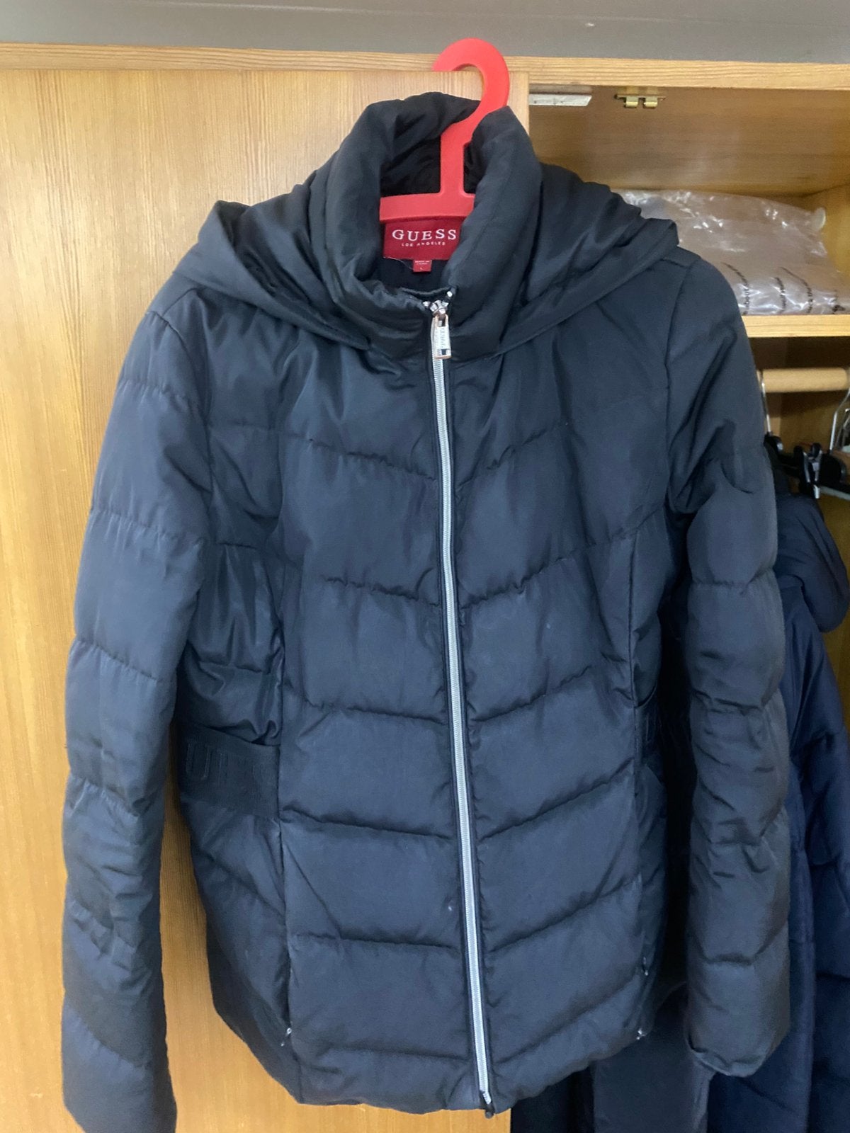 Puffer Jas, Ophalen of Verzenden, Zo goed als nieuw, Zwart