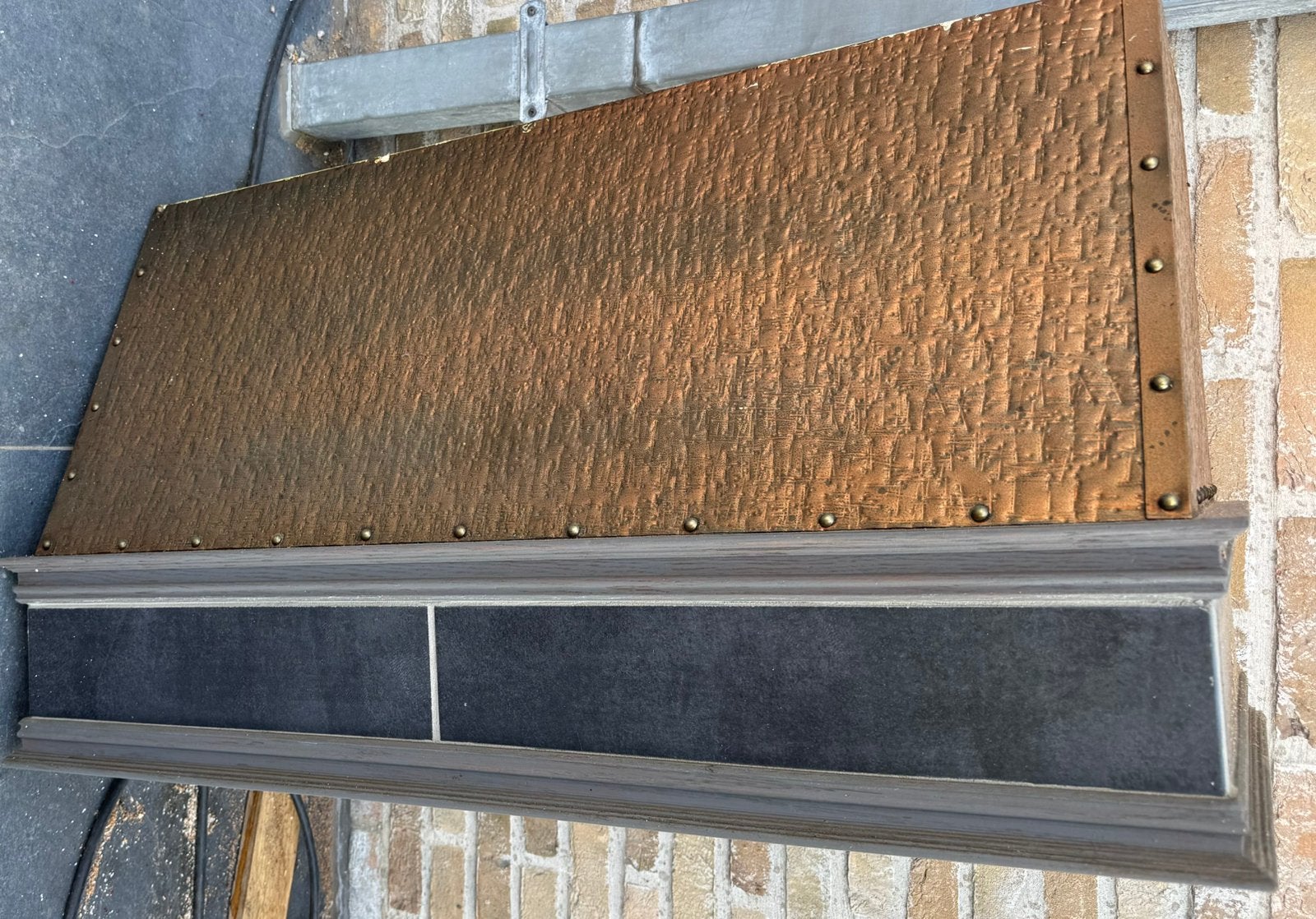 Kast voor inbouw dampkap, Ophalen, Gebruikt