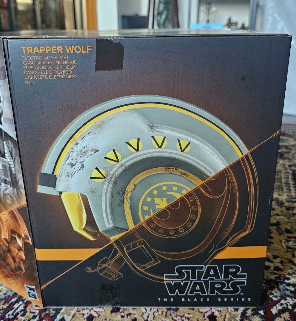 Star Wars The Black Series Trapper Wolf-helm (nieuw), Verzamelen, Star Wars, Ophalen, Nieuw, Overige typen