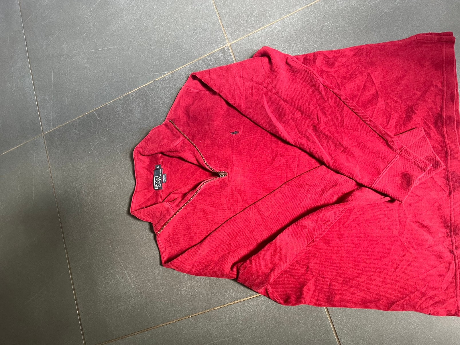 Polo ralph raulen, Kleding | Heren, Truien en Vesten, Ophalen of Verzenden, Nieuw, Maat 52/54 (L), Rood