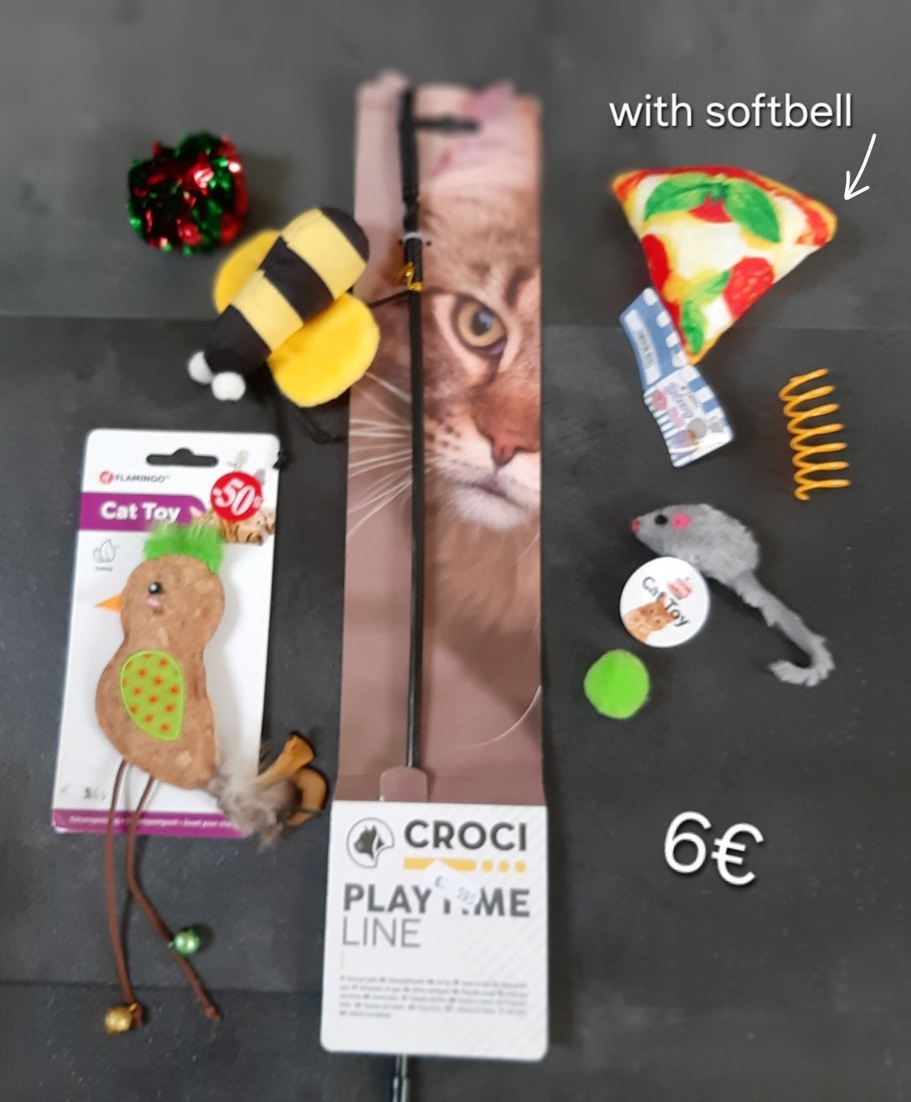 Kattenspeelgoed set, Ophalen of Verzenden, Nieuw