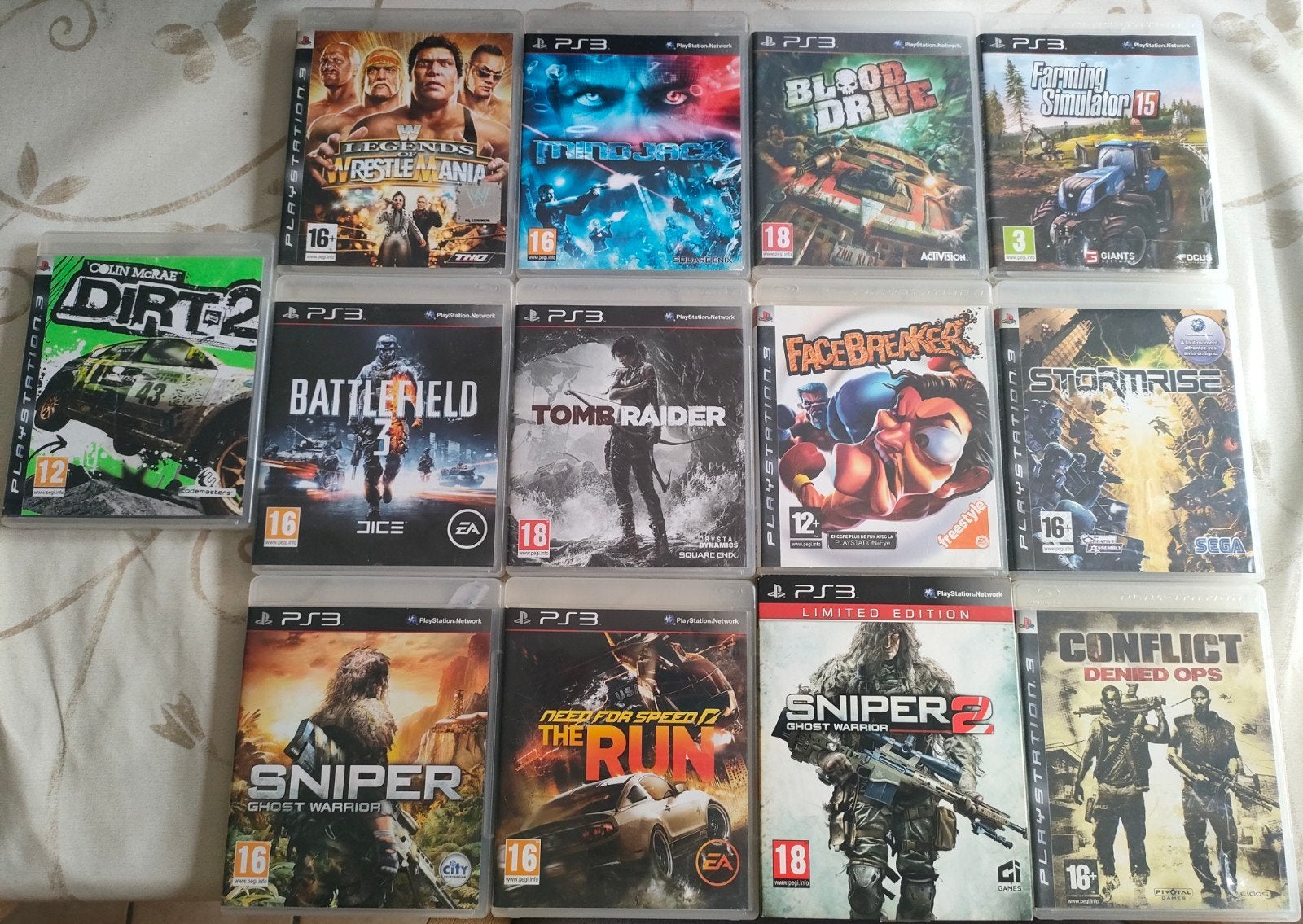 Pack van 13 Ps3 Pal Fr games, Ophalen of Verzenden