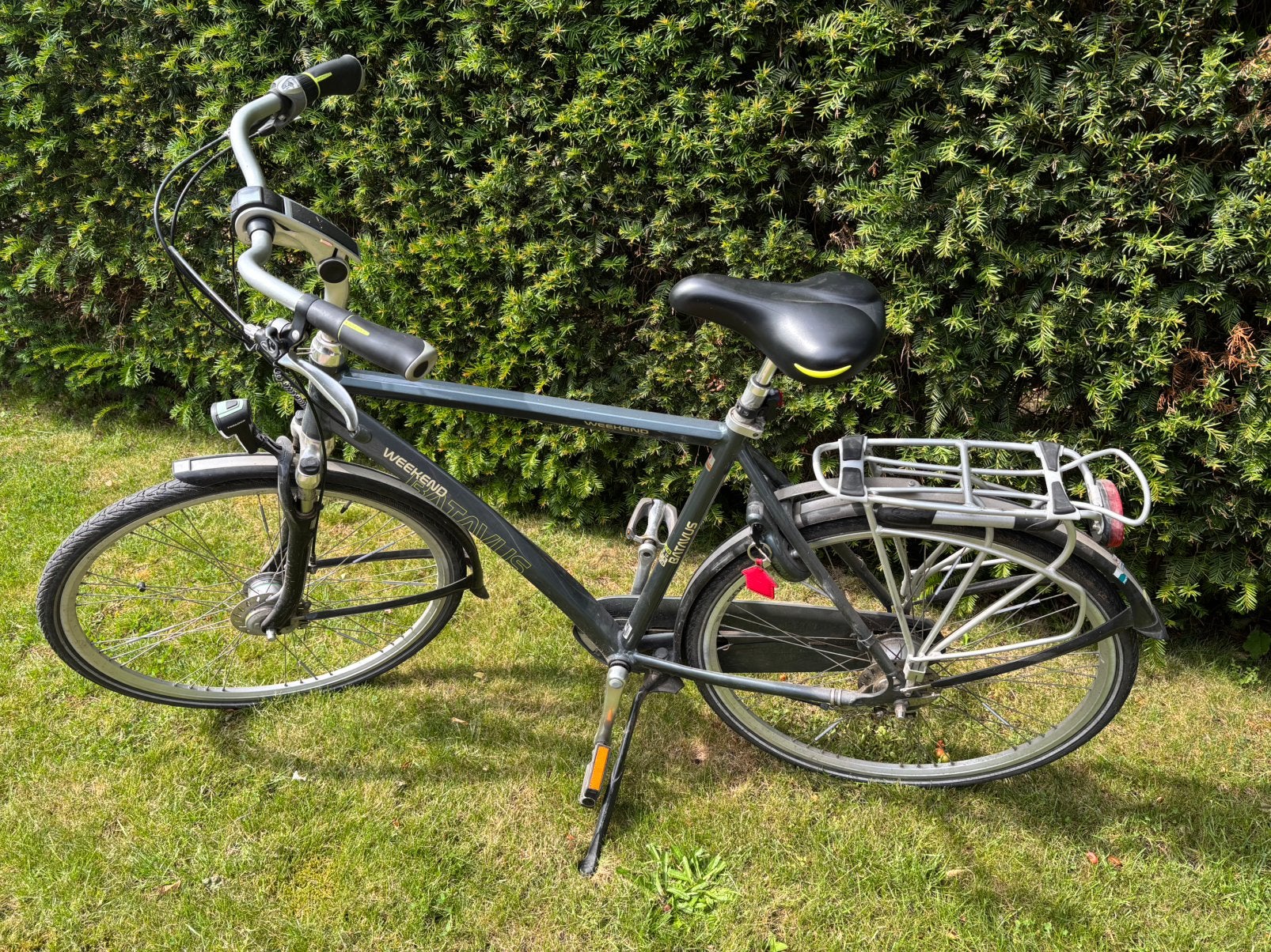 Batavus :Stevige en goed werkende fiets met gebruikschade, Ophalen, Gebruikt, Velgrem, Versnellingen