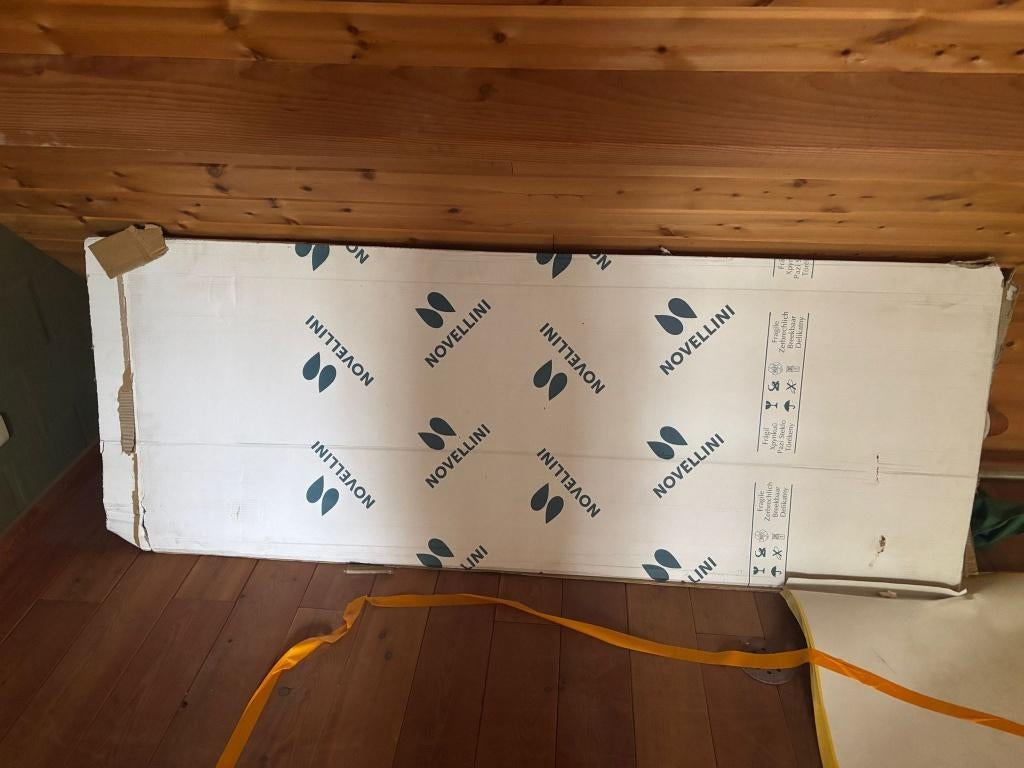 Novellini Young 2.0 Draaideur 89x200 cm, Ophalen, 80 tot 100 cm, Binnendeur, Nieuw