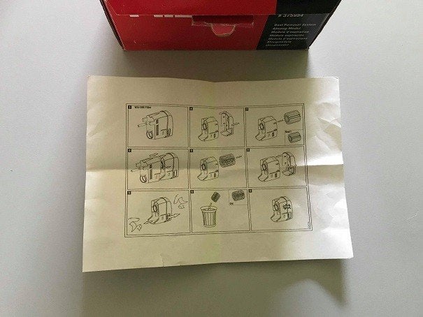 hilti STOFAFZUIGING WSJ DRS (nieuw), Doe-het-zelf en Bouw, Ophalen
