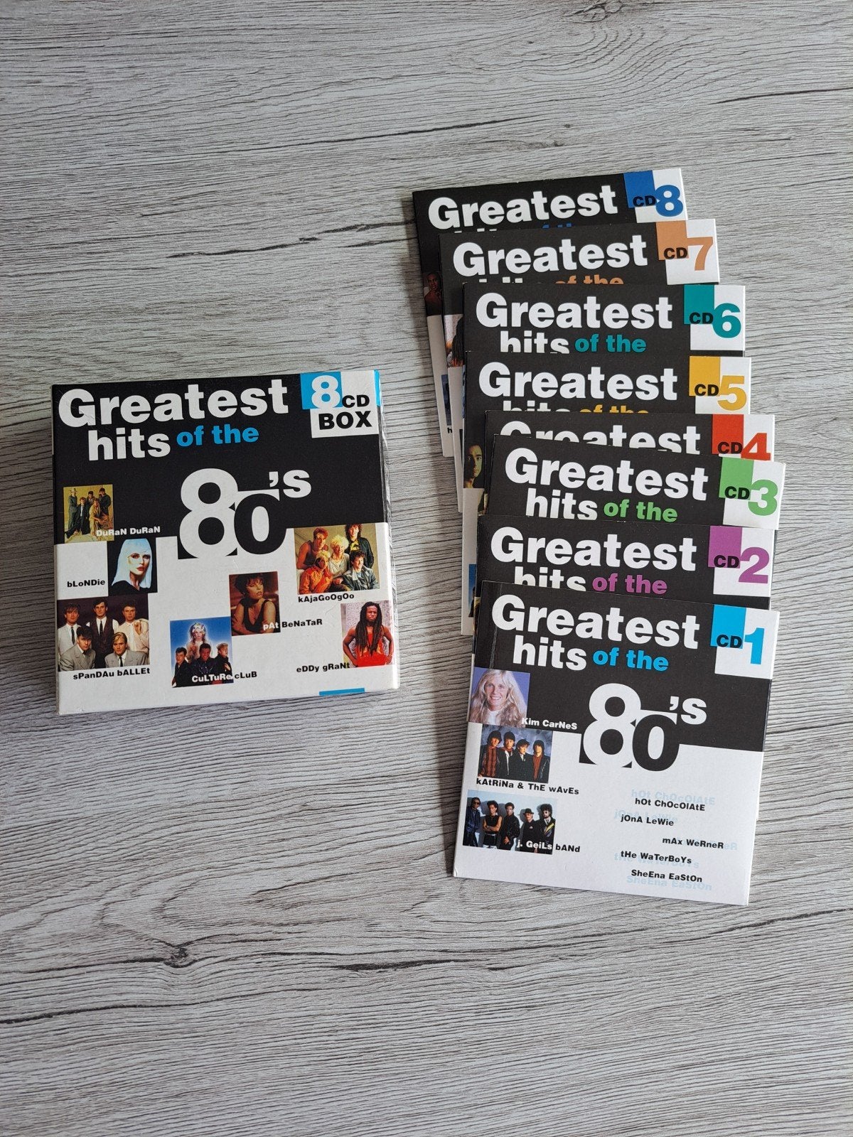 Coffret de CD Les plus grands succès des années 80, CD & DVD, Enlèvement ou Envoi, Utilisé, Coffret