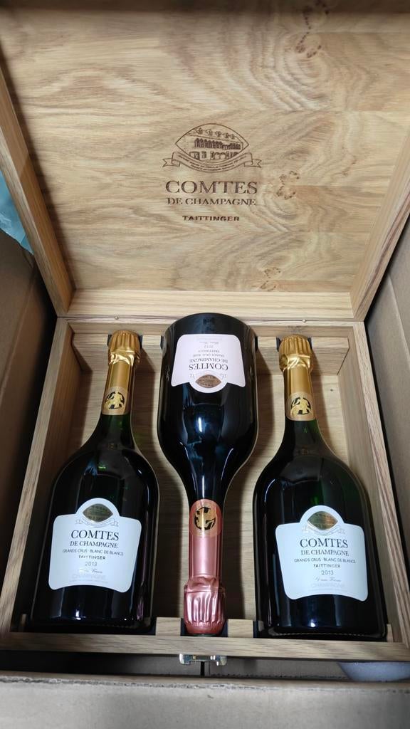 Champagne Bollinger, Dom Perignon, Krug, Poll Roger, Ruinart, Huis en Inrichting, Ophalen of Verzenden