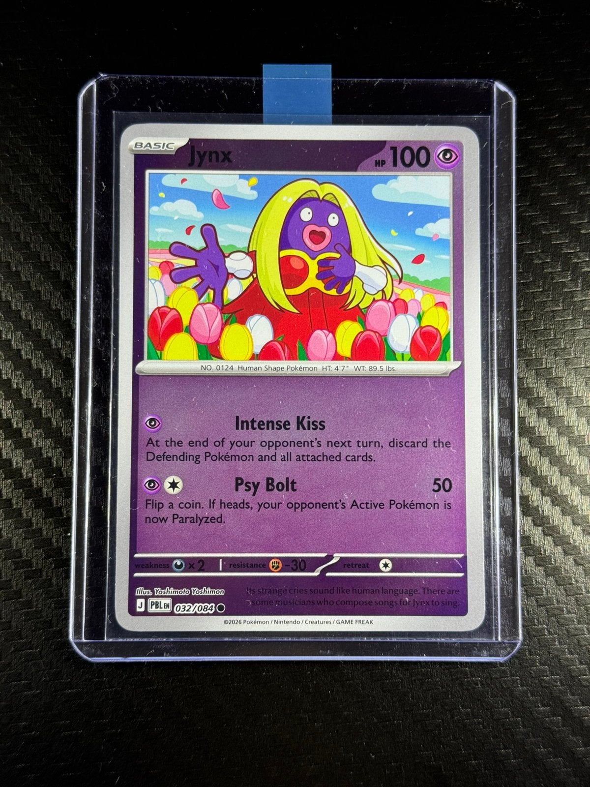 Jynx | Holo | Common | Pitch Black | 2026 | #032/084, Verzenden, Nieuw, Losse kaart