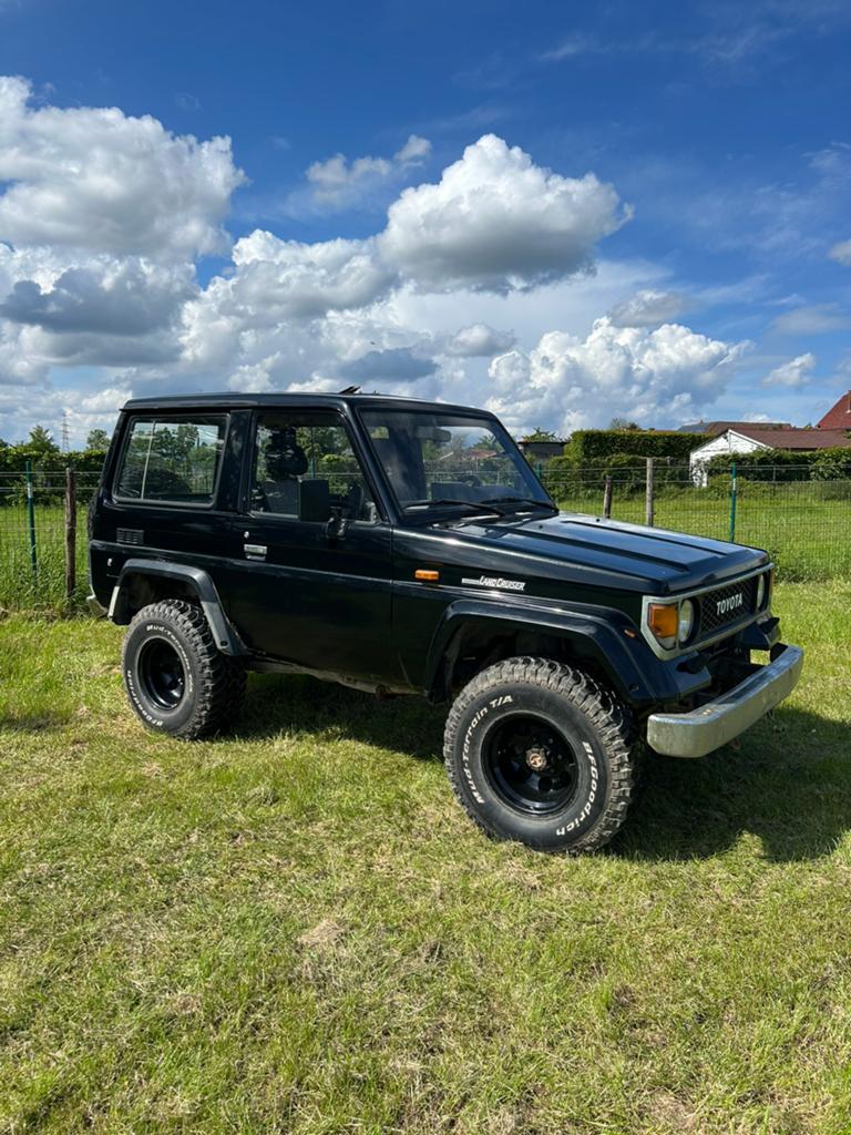 Toyota landcruiser lj70, Auto's, Toyota, Particulier, Landcruiser, Diesel, SUV of Terreinwagen, 3 deurs, Handgeschakeld, Zwart