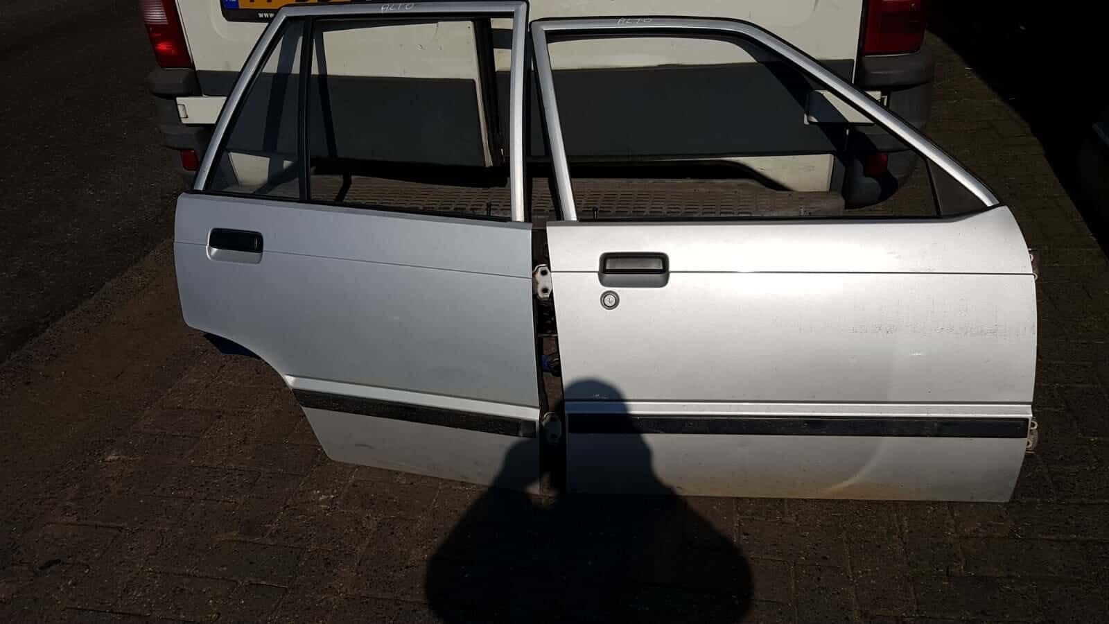Suzuki Alto portieren rechtsvoor en rechtsachter bj 1988, Gebruikt, -, Deur, -