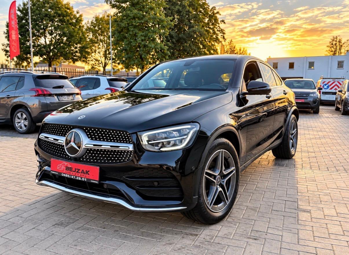 Mercedes GLC200d Coupe AMG-LINE 4Matic FACE-LIFT Nieuwstaat, Auto's, Automaat, Alcantara, Zwart, Diesel