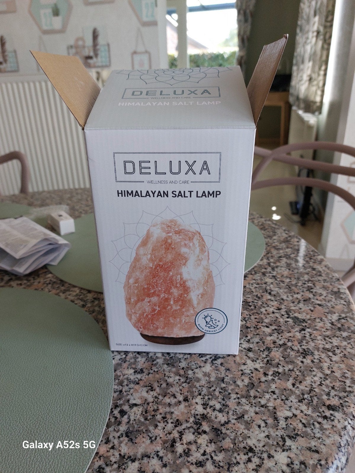 lampe au sel de l hymalaya, Enlèvement