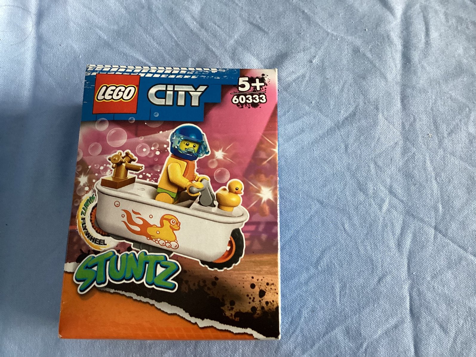 Lego stuntmoter badkuip city nieuw, Ophalen of Verzenden, Zo goed als nieuw, Lego, City