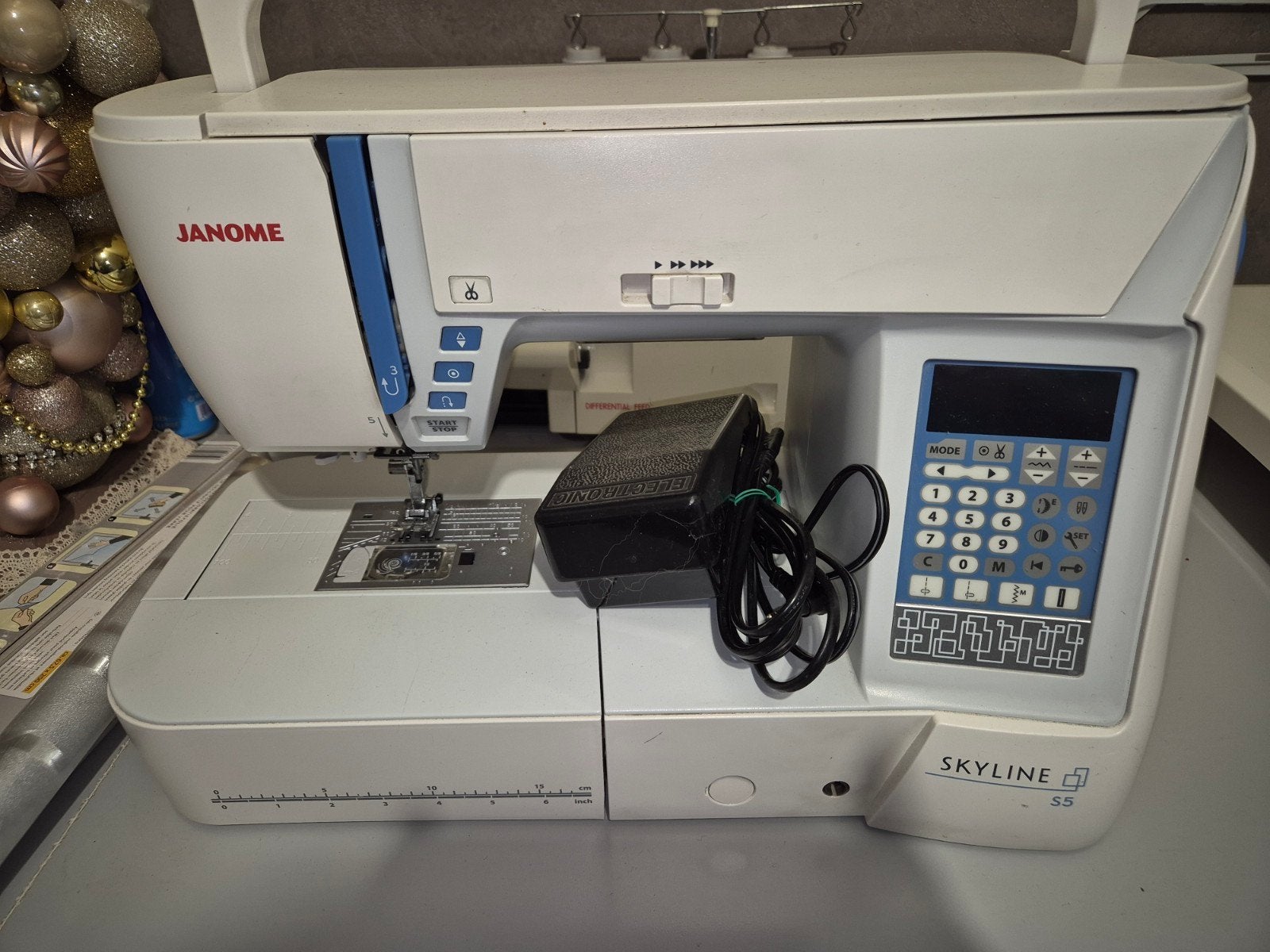 janome skyline S5 naaimachine, Hobby en Vrije tijd, Ophalen, Naaimachine, Janome