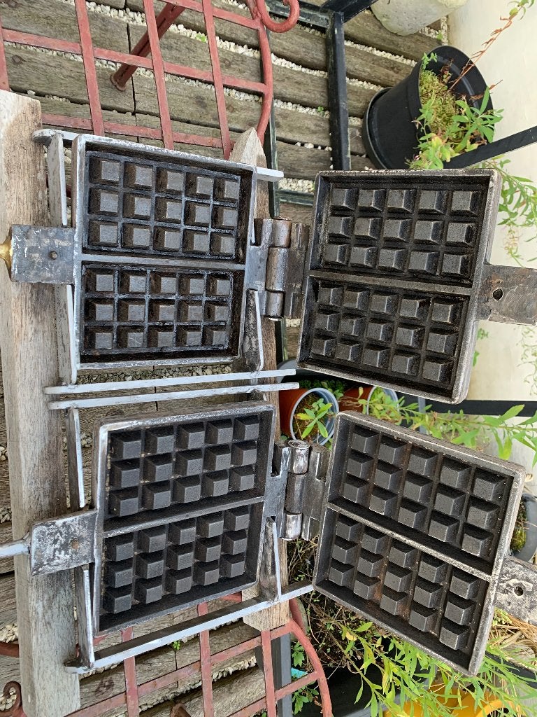 Wafelijzers gas, Ophalen, Gebruikt